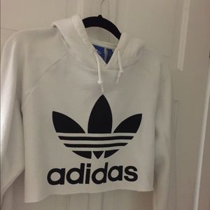 Adidas Cropped Hoodie